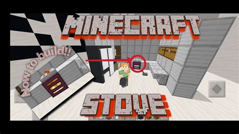 Minecraft How To Build Stove Youtube