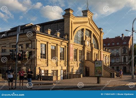 Hales Market In Vilnius Editorial Stock Image Image Of Architecture