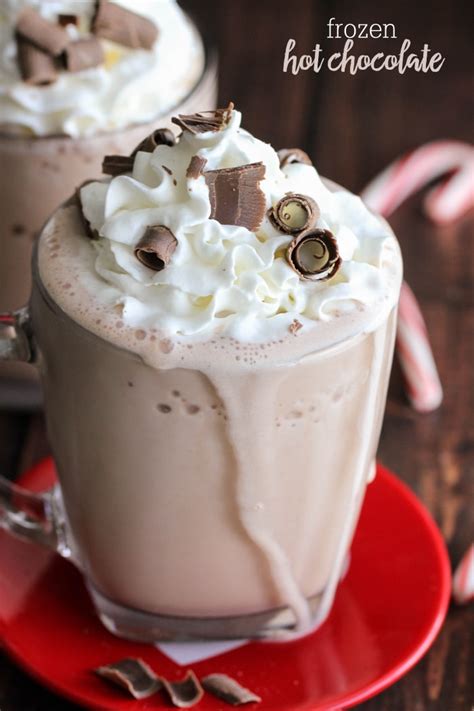 Frozen Hot Chocolate