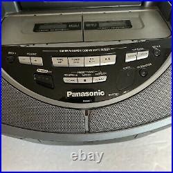 Vintage Uber Rare Panasonic Rx Ed Radio Double Cassette Recorder