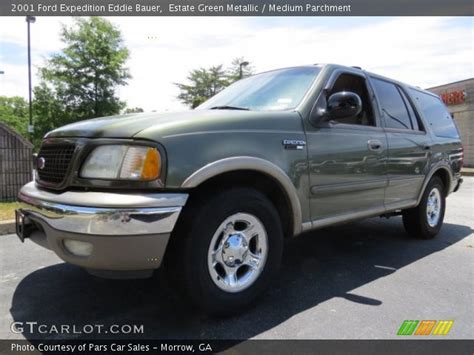 Estate Green Metallic 2001 Ford Expedition Eddie Bauer Medium Parchment Interior Gtcarlot