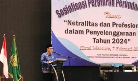 Korpri Kalimantan Timur Tekankan Pentingnya Netralitas Asn Menjelang