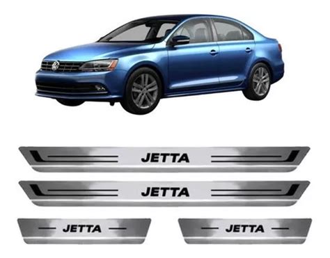 Kit Soleira Porta A O Inox Escovado Vw Jetta Tsi Parcelamento Sem Juros