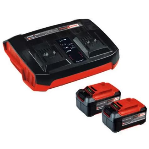 Einhell PXC Starter Set 2x 5 2Ah Twincharger Kit Od Igle Do Lokomotive