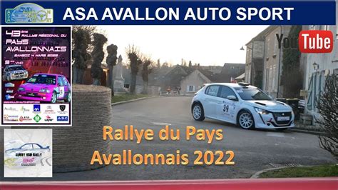 Rallye Du Pays Avallonnais Best Of Rallyed Avallon Youtube