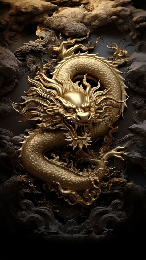 Monochrome chinese dragon black backgrounds | Free Photo Illustration - rawpixel in 2024 ...