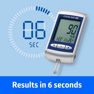 Evencare G Blood Glucose Monitoring System Medline Industries Inc