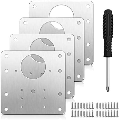 Pcs Hinge Repair Plate Stainless Steel Fix The Hinge Side Plate