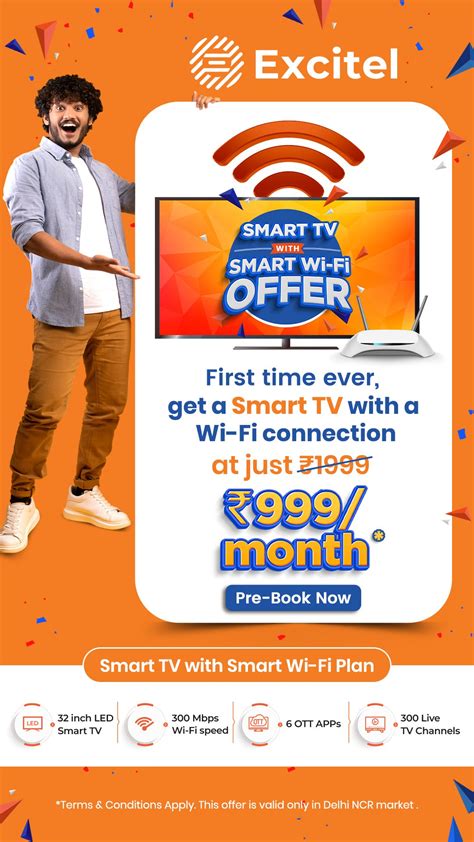 Excitel Offers Smart Tv Launches New Mbps Plan With Ott