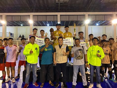 Turnamen Futsal Anak Nelayan Sukses Agus Sutisna Rencanakan Gelar