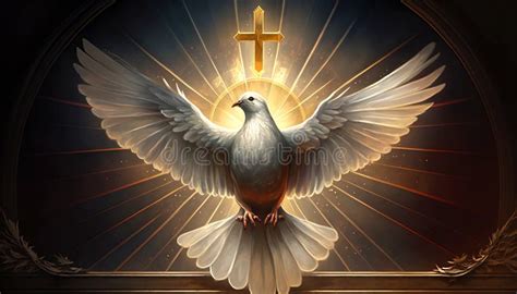 The Outpouring Of The Holy Spirit And The Dawn Of Golden Light Symbols