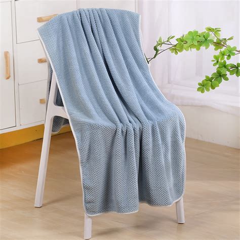 Guoxxzi Luxurious Jumbo Bath Sheet Microfiber Oversize Quick Dry Lint