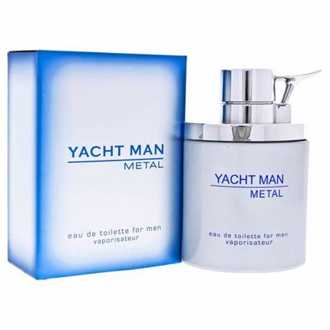 Myrurgia Yacht Man Metal EDT Spray For Men 3 4 Oz AromaCraze