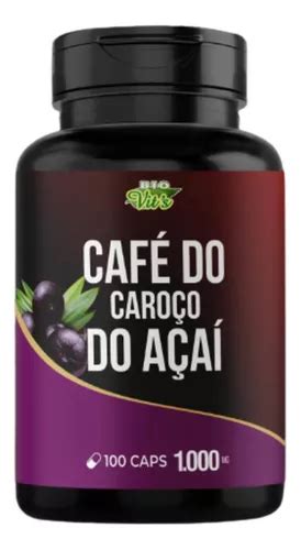 Café Do Caroço Do Açai Pote Com120 Comprimidos De 1000mg Mercadolivre