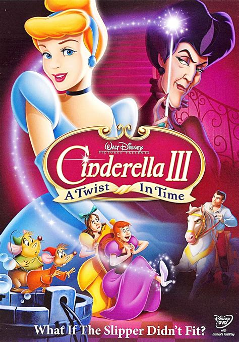 Walt Disneys Cinderella Iii A Twist In Time Dvd 2007 Ebay Filmes Infantis Filmes Infantil