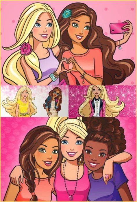 Barbie Birthday Party Barbie Party Barbie Painting Friends Sketch