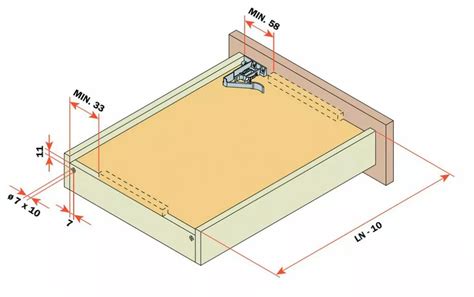 Coulisse Invisible Pour Tiroir Bois Coulisse Invisible Push Smove Unica