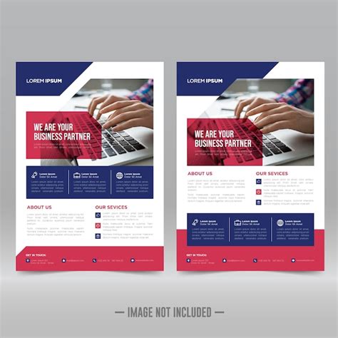 Premium Vector Corporate Poster Flyer Design Template