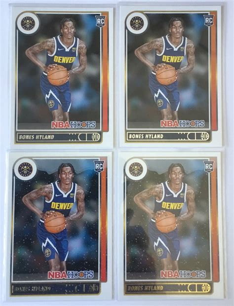 Nba Hoops Bones Hyland Winter Base Rookie Denver