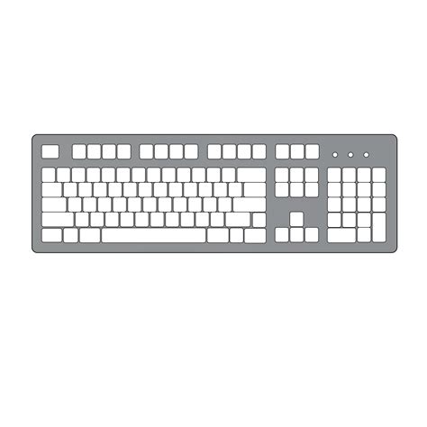 keyboard vector illustration 34812755 Vector Art at Vecteezy