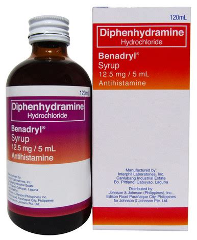 benadryl mg ml syrup ml st joseph drug  store