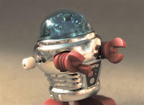 Wind-up Robot Toy by MutantPixelDigital on DeviantArt