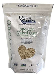 Organic Gluten Free Naked Oats Montana Gluten Free