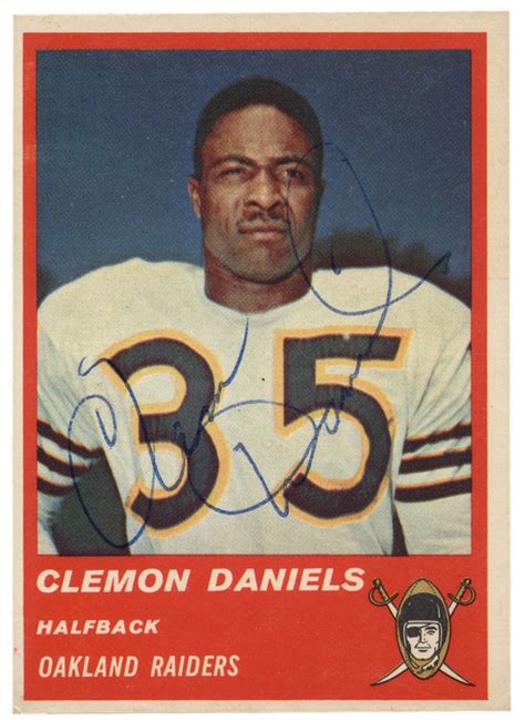 Football - Clem Daniels - Images | PSA AutographFacts℠