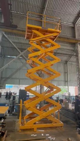 Scissor Lift Demo By Joist Material Handling Equipment Manufacturer In