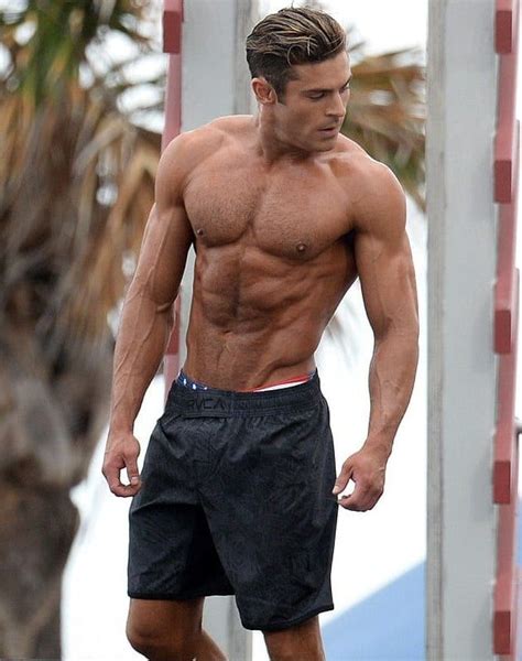 Top 30 Most Fit Celebrity Men Top5 Zac Efron Shirtless Zac Efron Baywatch Zac Efron