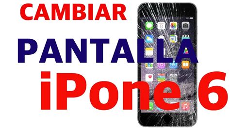 IPhone 6 COMO ARREGLAR PANTALLA YouTube