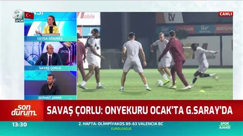 Sava Orlu Onyekuru Ocak Ta Galatasaray Da A Spor Spor