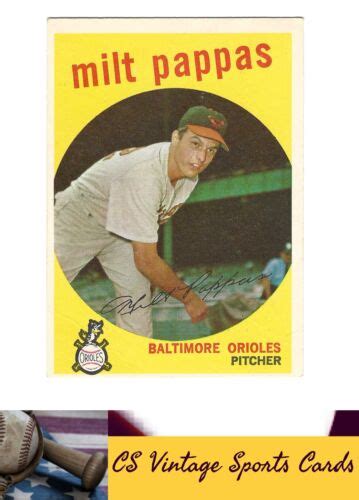 Topps Milt Pappas Ebay