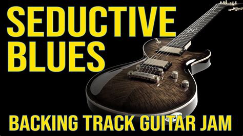 Seductive Blues Groove Backing Track Guitar Jam 🎸 Deep Rock 🎵 How To