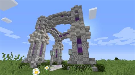 Beautiful Purple Archway ♡° °♡ Minecraft Map