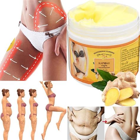 Ginger Fat Burning Cream Redu O De Gordura Corpo Emagrecedor Creme De