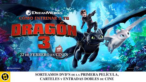 SORTEAMOS 5 PACKS DE CÓMO ENTRENAR A TU DRAGÓN 3 Noticias de cine