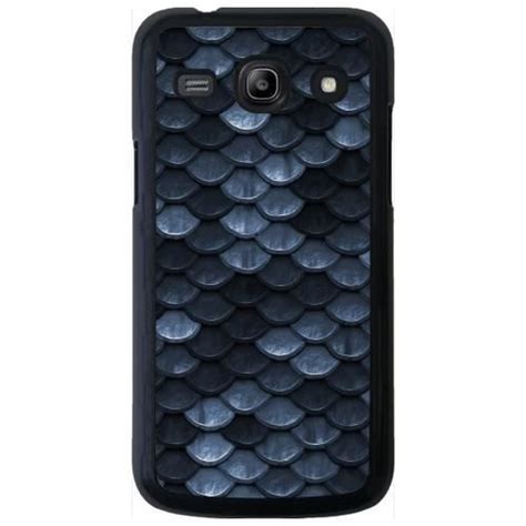 Coque Pour Samsung Galaxy Core Plus Sm G Cailles Bleues Et