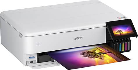 Epson Ecotank Photo Et 8550 Supertank Wide Format Wireless Inkjet All In One Color Printer