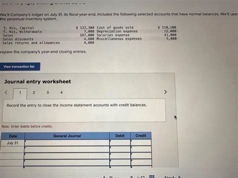 Solved Exercise Algo Recording Purchases Sales Chegg