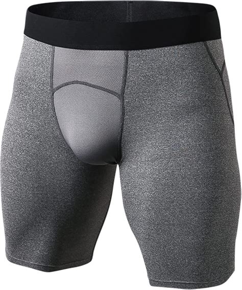 Amazon Yuerlian Men S Performance Compression Shorts Baselayer