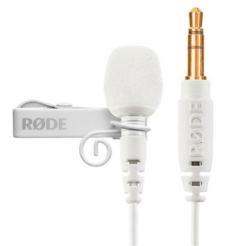 Rode Lavalier Go White Microfone De Lapela Audio Video E Cia Loja