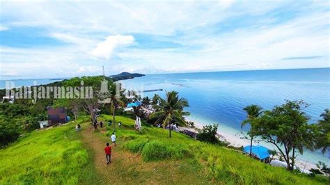 Pesona Pantai Teluk Tamiang Tempat Wisata Di Kotabaru Kalsel Yang