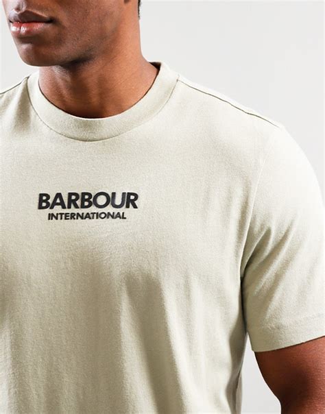 Barbour Formula T Shirt Cavalry Sand Terraces Menswear