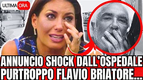 ANNUNCIO SHOCK DALL OSPEDALE PURTROPPO FLAVIO BRIATORE