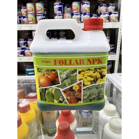 Follar Npk Liquid Fertilizer Baja Air Baja Cecair Shopee