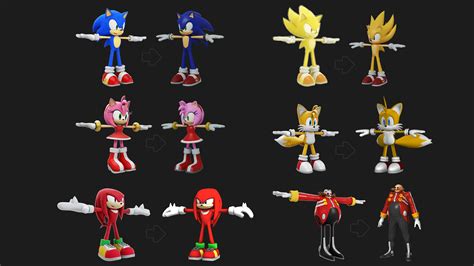 Sonic 06 Character Models Pack [Sonic Frontiers] [Requests], 48% OFF