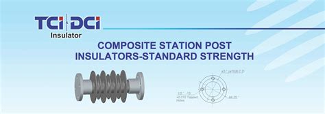 Ansi Polymer Station Post Insulators Standard Strength