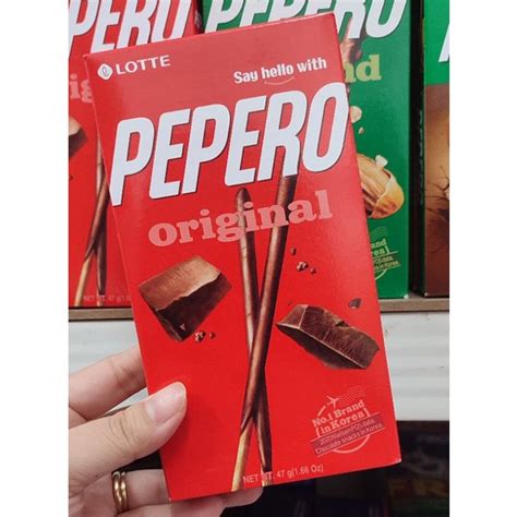 Lotte Pepero Chocolate Biscuit Shopee Philippines