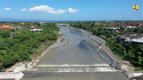 PUPR Percepat Pembangunan Prasarana Pengendali Banjir Tukad Unda